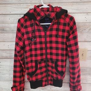 Jack BB Dakota large buffalo plaid jacket